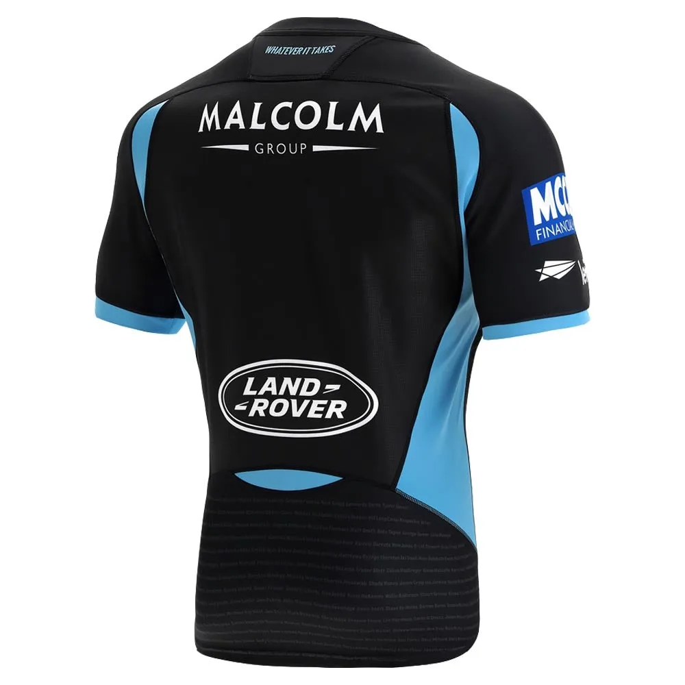 2021-2022 Glasgow Warriors Home Poly Rugby Shirt
