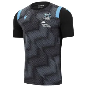 2021-2022 Glasgow Warriors Player Poly Shirt (Black)