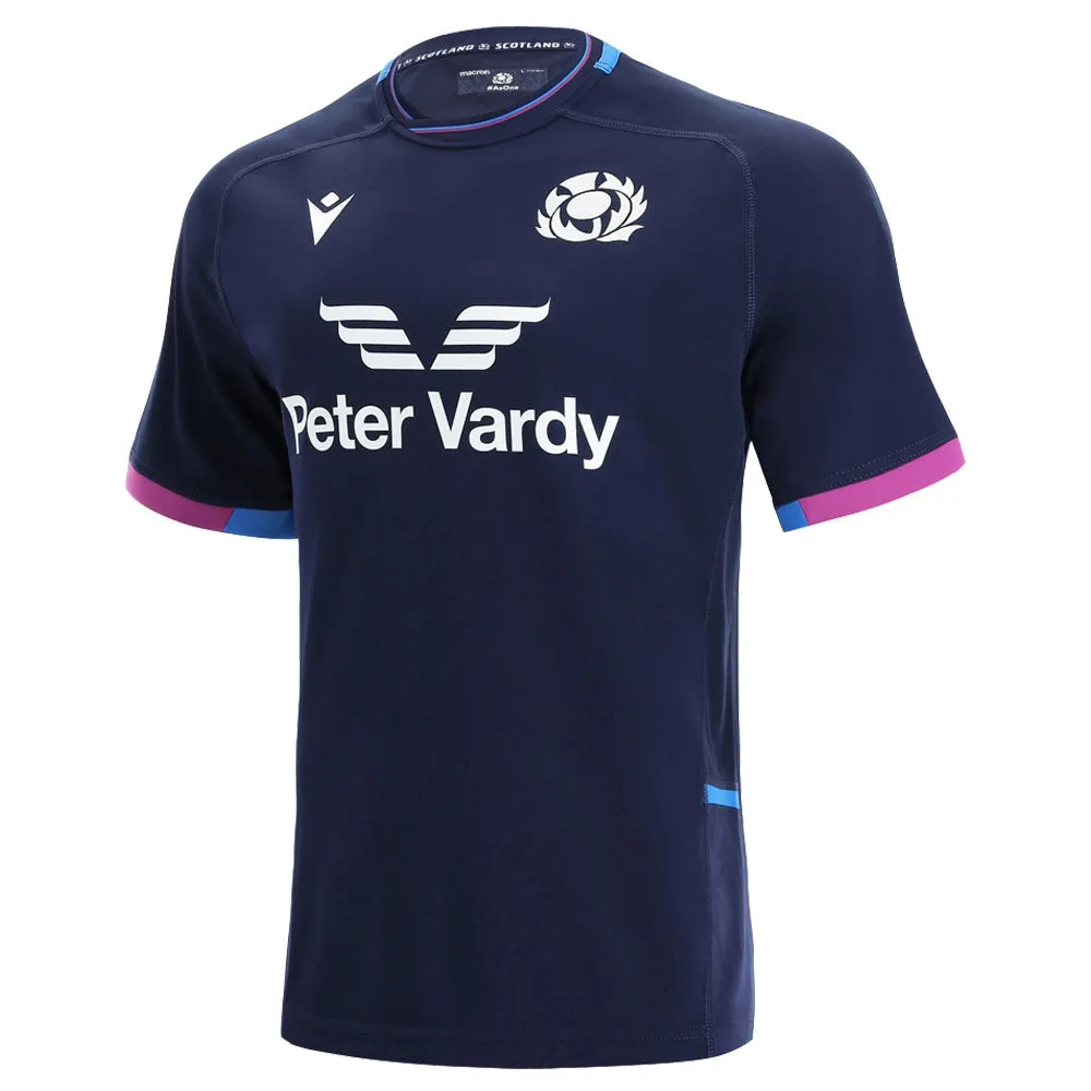 2021-2022 Scotland Home Replica Rugby Shirt (Kids)