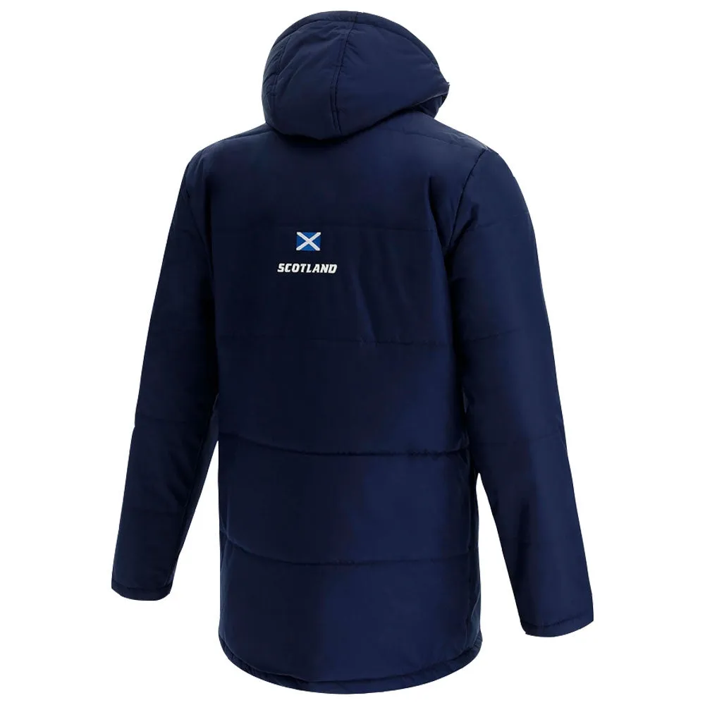 2021-2022 Scotland Travel Long Puffa Jacket (Navy)