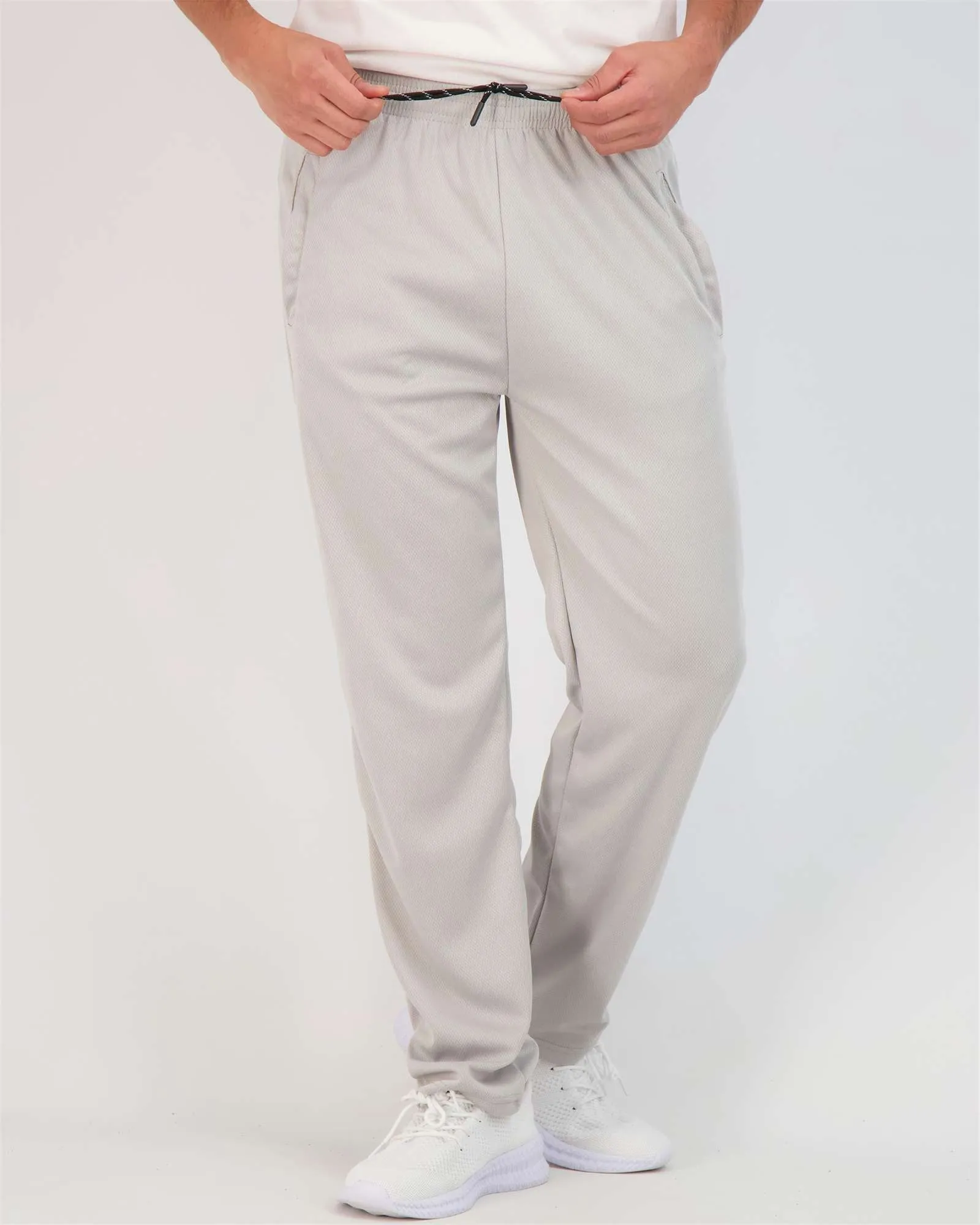 3 Pack: Mens Mesh Active Open Bottom Sweatpants