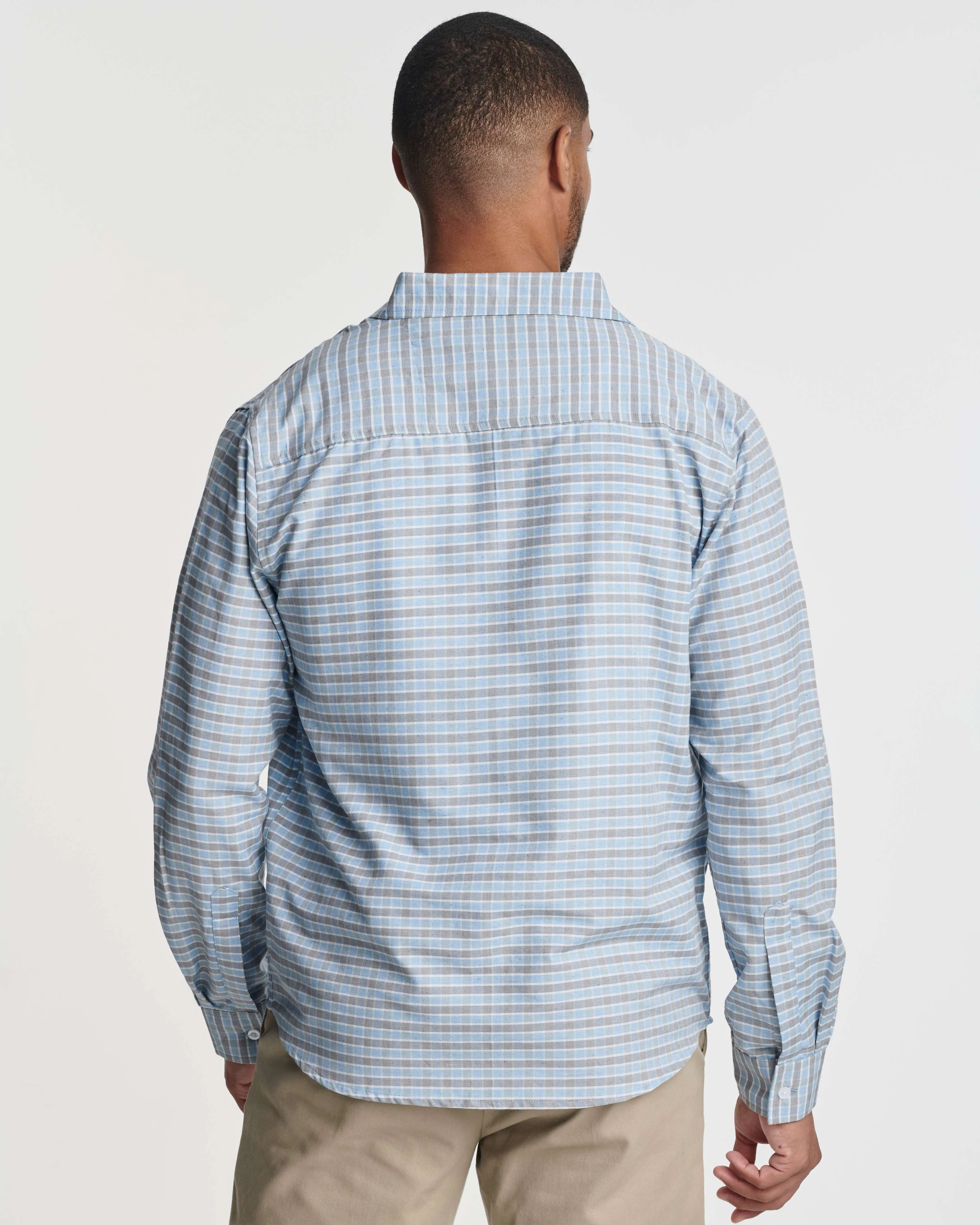 3 Pack: Men's Regular-Fit Long Sleeve Poplin Shirt (Available in Big & Tall)