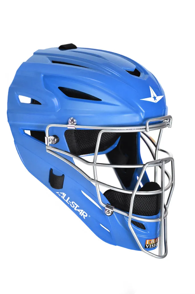All Star MVP2510M Matte Finish Youth Catchers Helmet