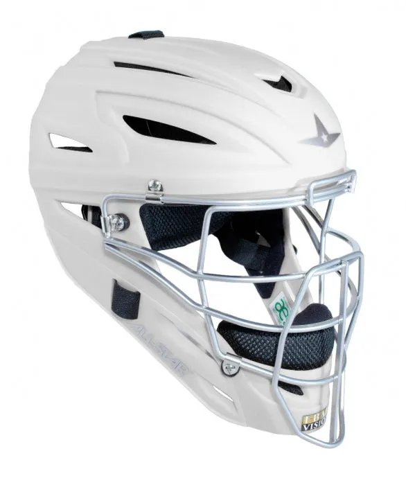All Star MVP2510M Matte Finish Youth Catchers Helmet