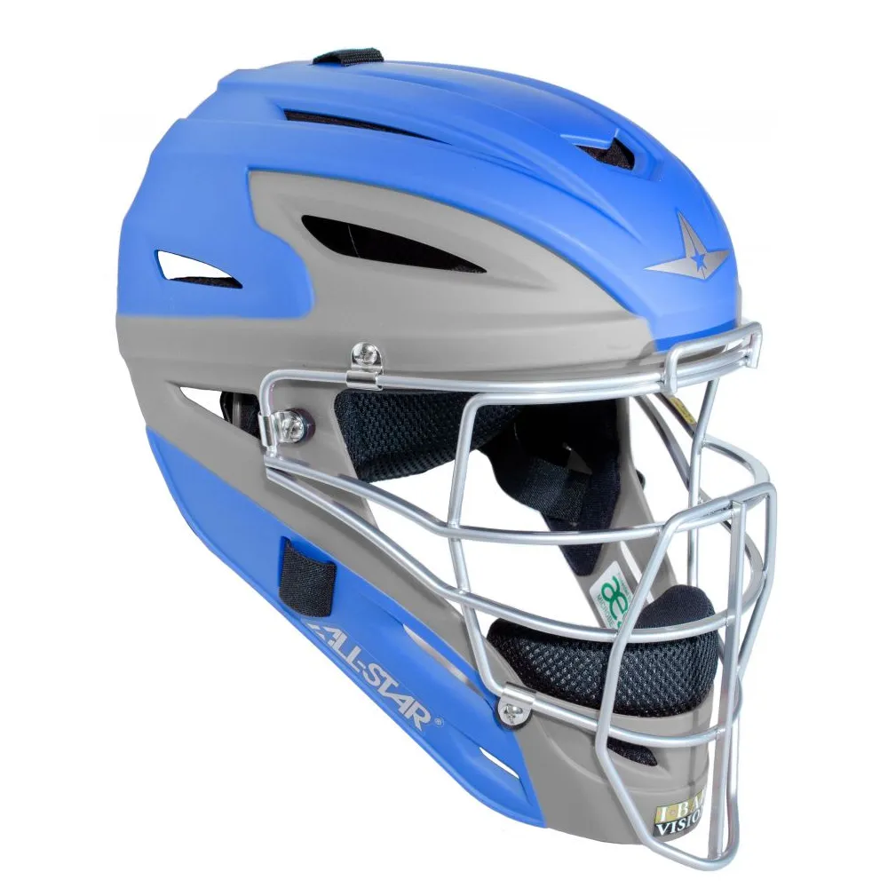 All Star MVP2510MTT Two Tone Matte Finish Youth Catchers Helmet