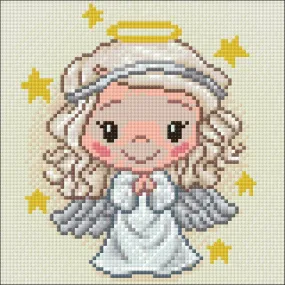 Angel CS2557 7.9 x 7.9 inches Crafting Spark Diamond Painting Kit