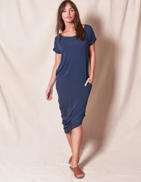 Bamboo Asymmetric Tee Dress