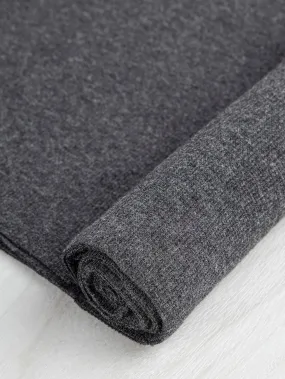 Bamboo/Cotton 2x2 Baby Rib - Charcoal