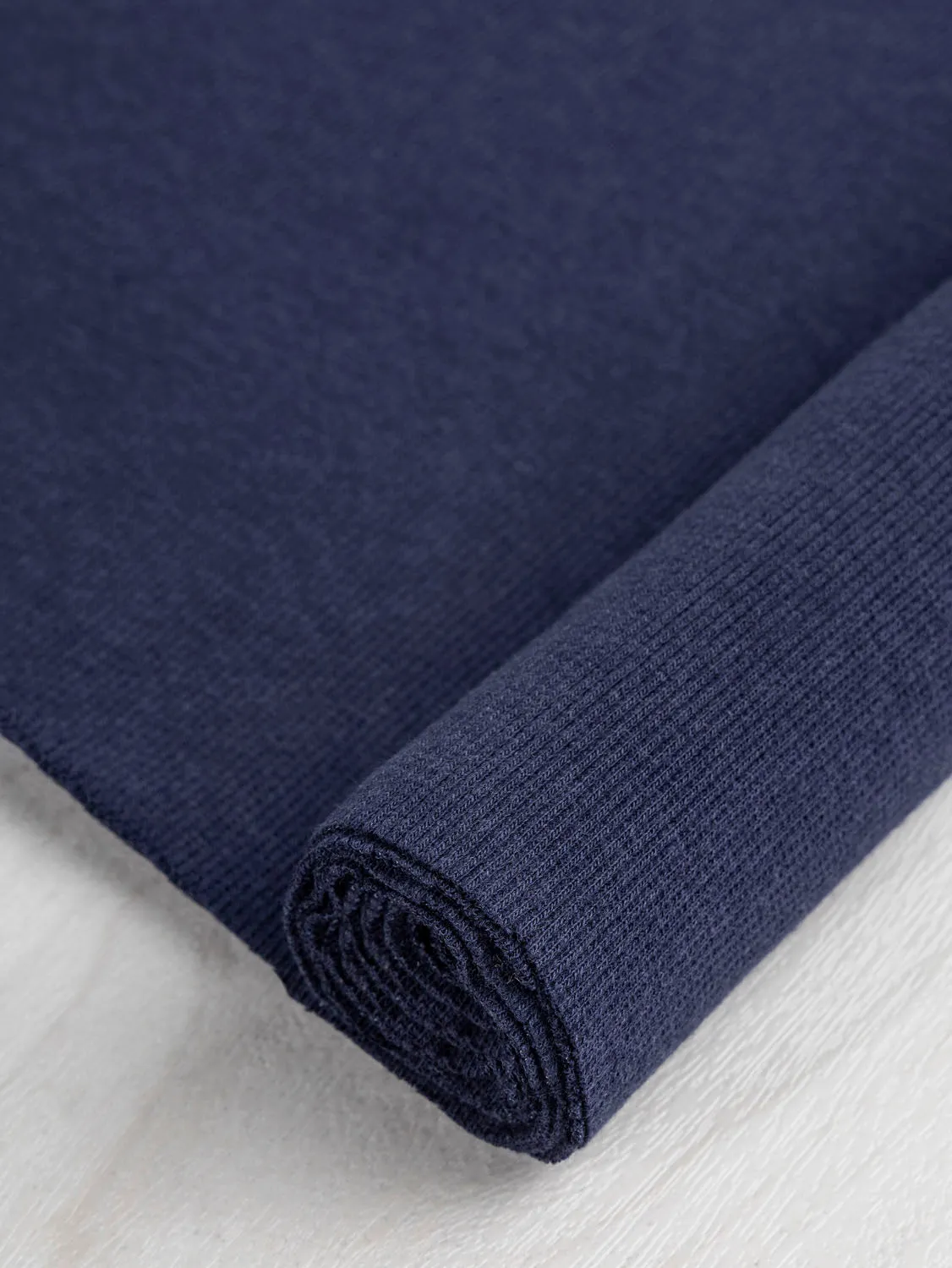 Bamboo/Cotton 2x2 Baby Rib - Cobalt
