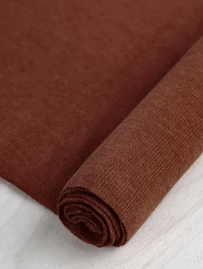 Bamboo/Cotton 2x2 Baby Rib - Sienna