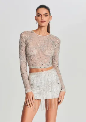 Bessie Sequin Top