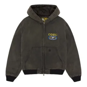 Broken Planet Market Workwear Jacket Washed Soot Black
