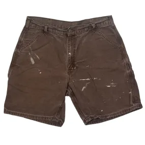Carhartt Brown Carpenter Shorts
