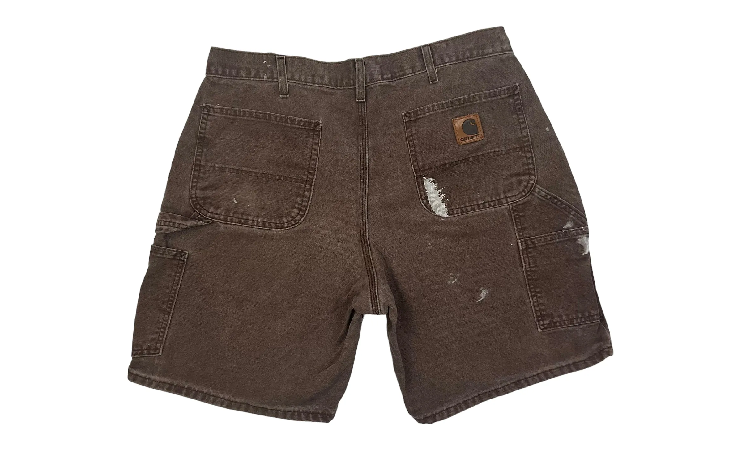 Carhartt Brown Carpenter Shorts