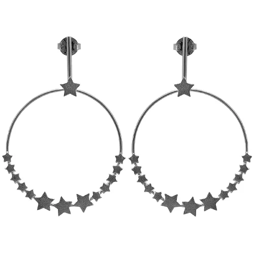 Carrie Star Front Earrings