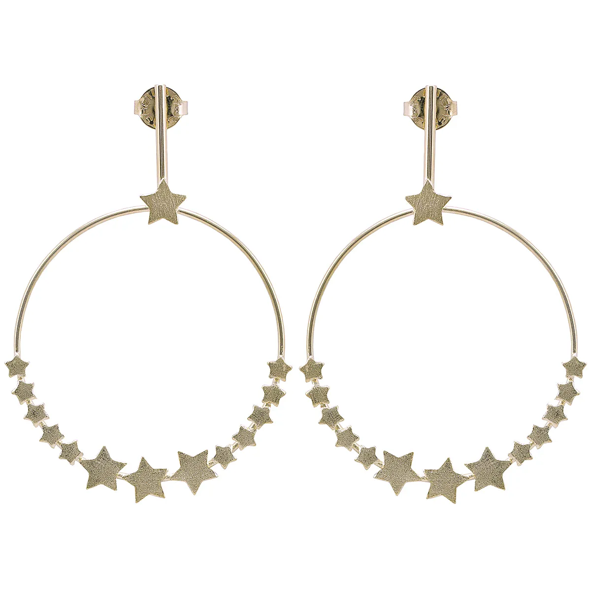 Carrie Star Front Earrings