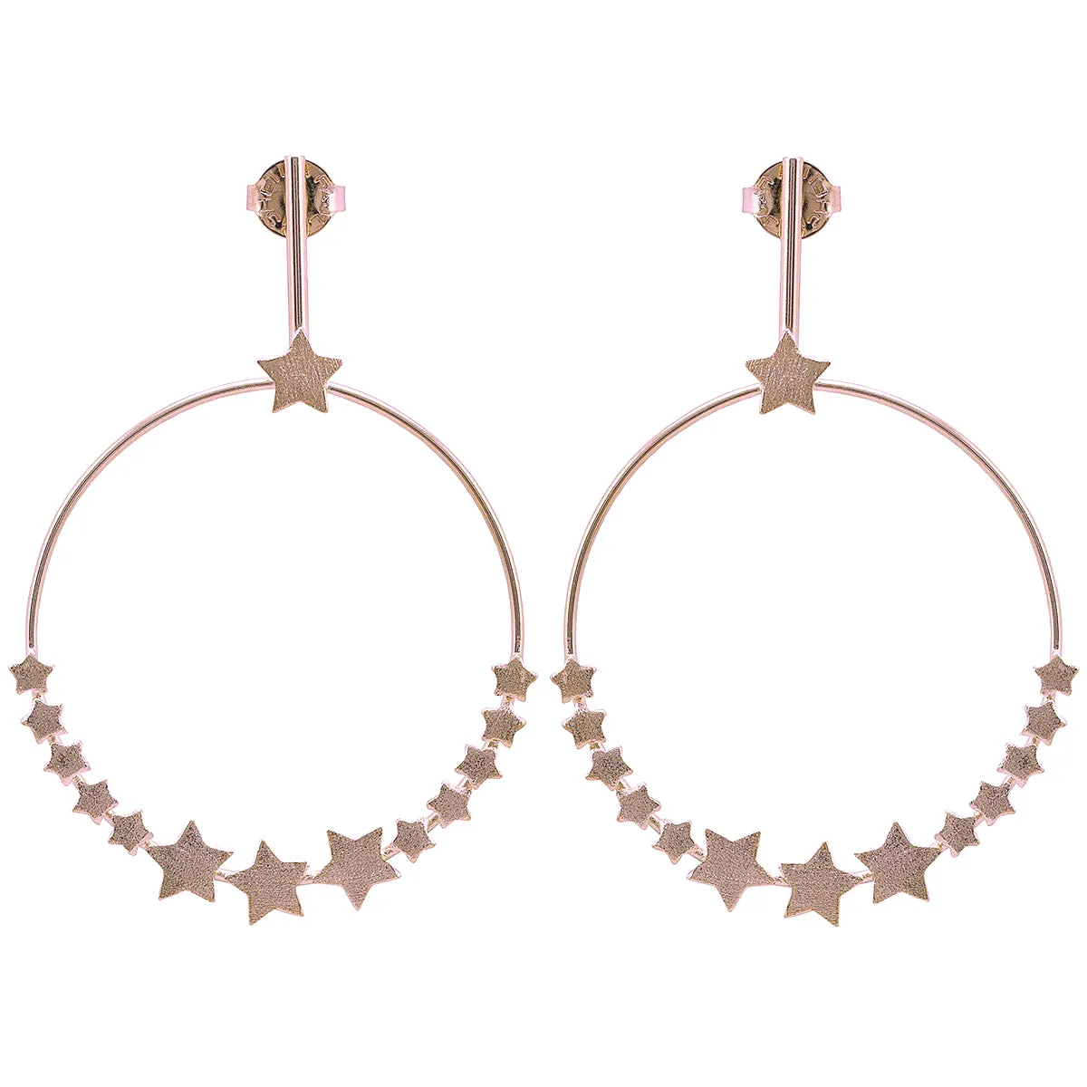 Carrie Star Front Earrings