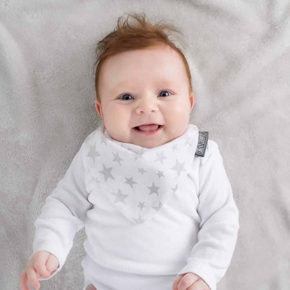 Cheeky Chompers Muslin Neckerbibs - Twin Pack