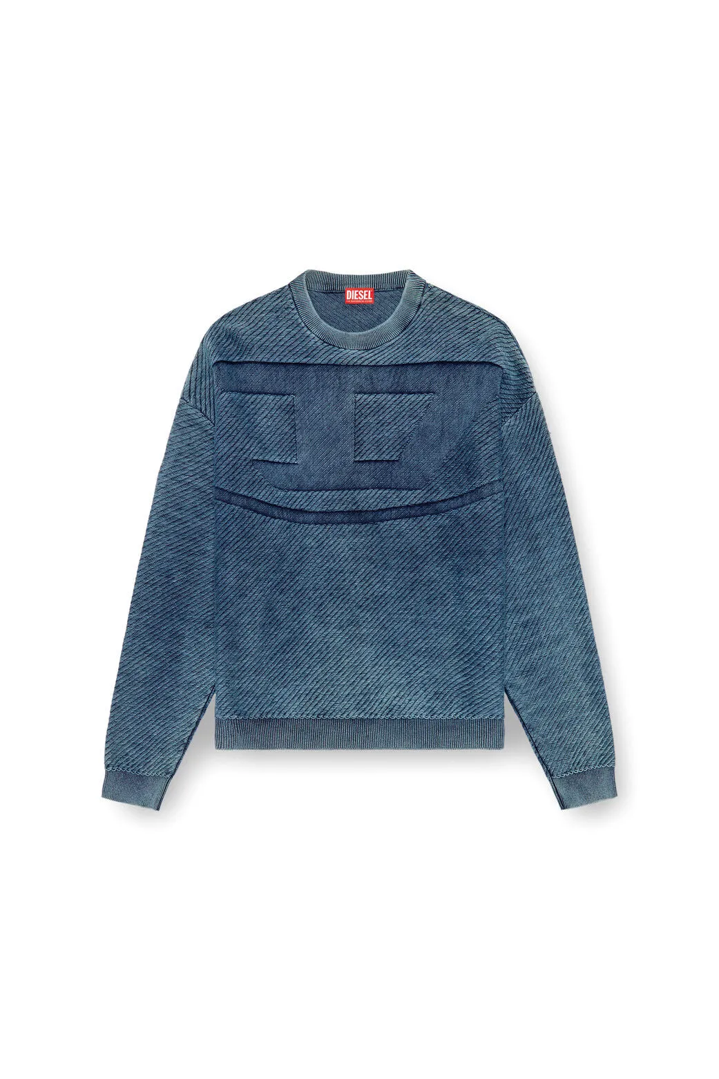 DIESEL K-KLEVERY KNITWEAR A15476-0AJCY PEACOAT BLUE