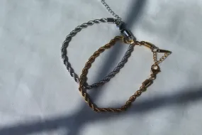 Elegant Twist Anklet