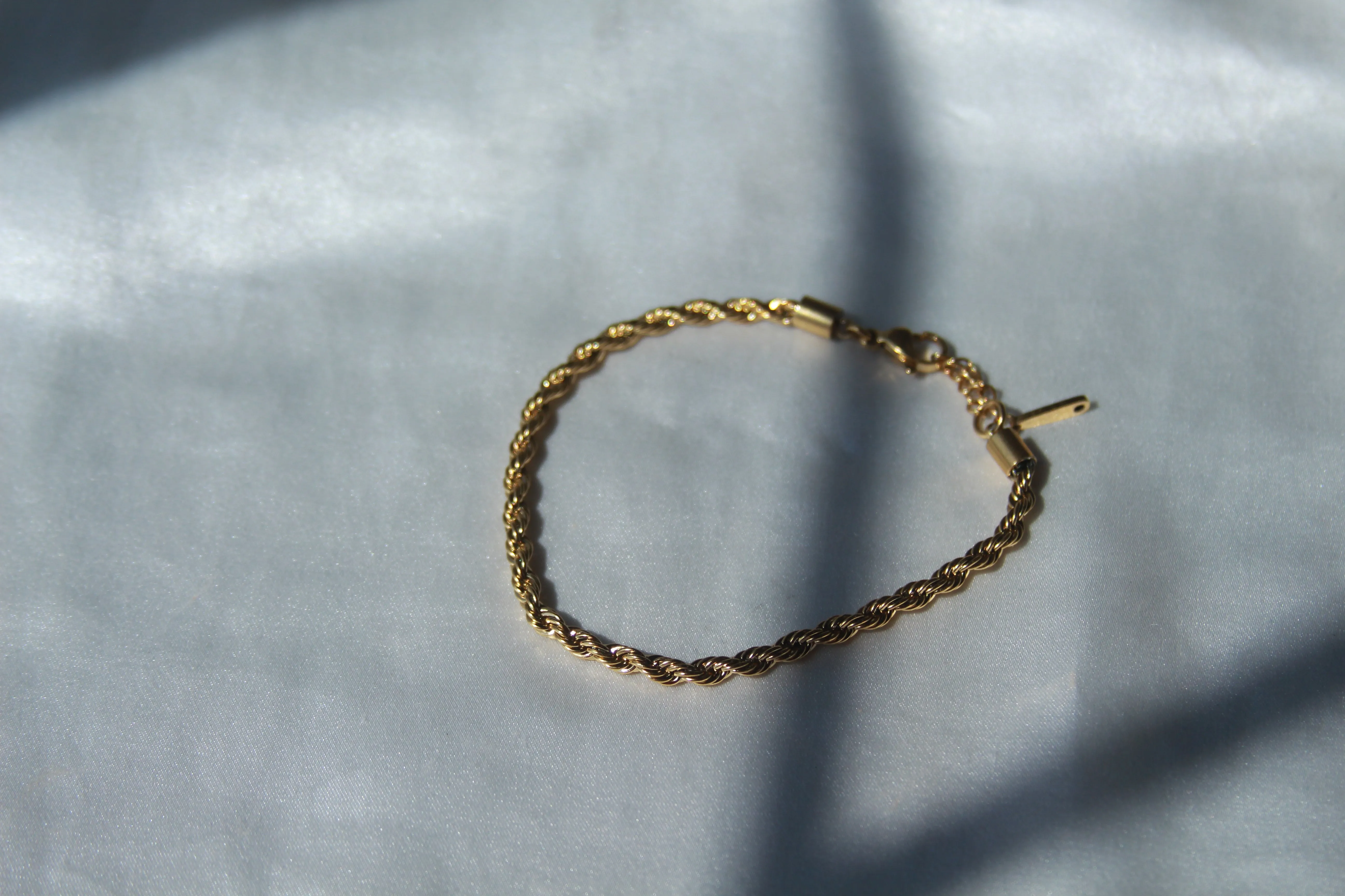 Elegant Twist Anklet