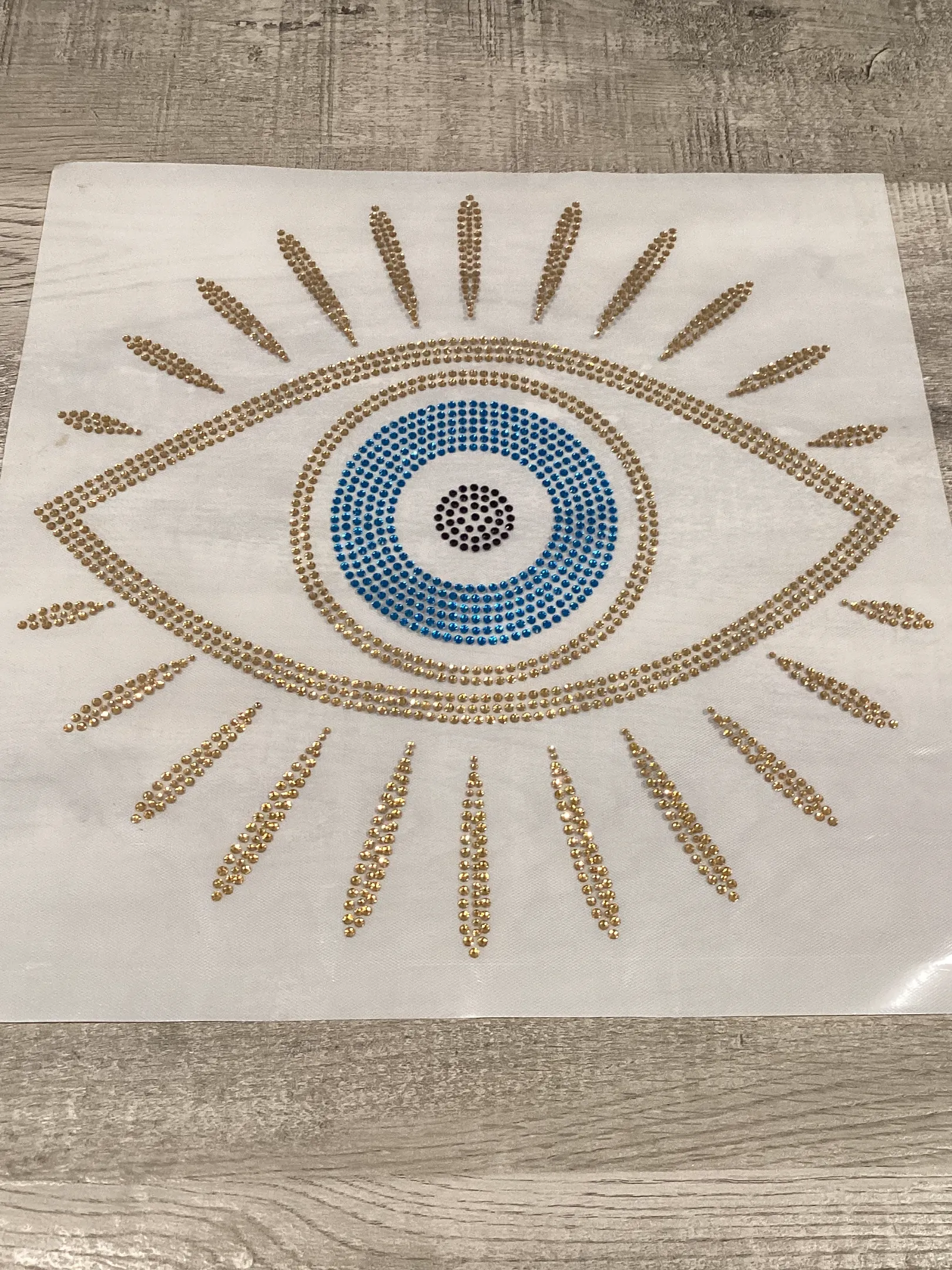Evil Eye Bling Transfer