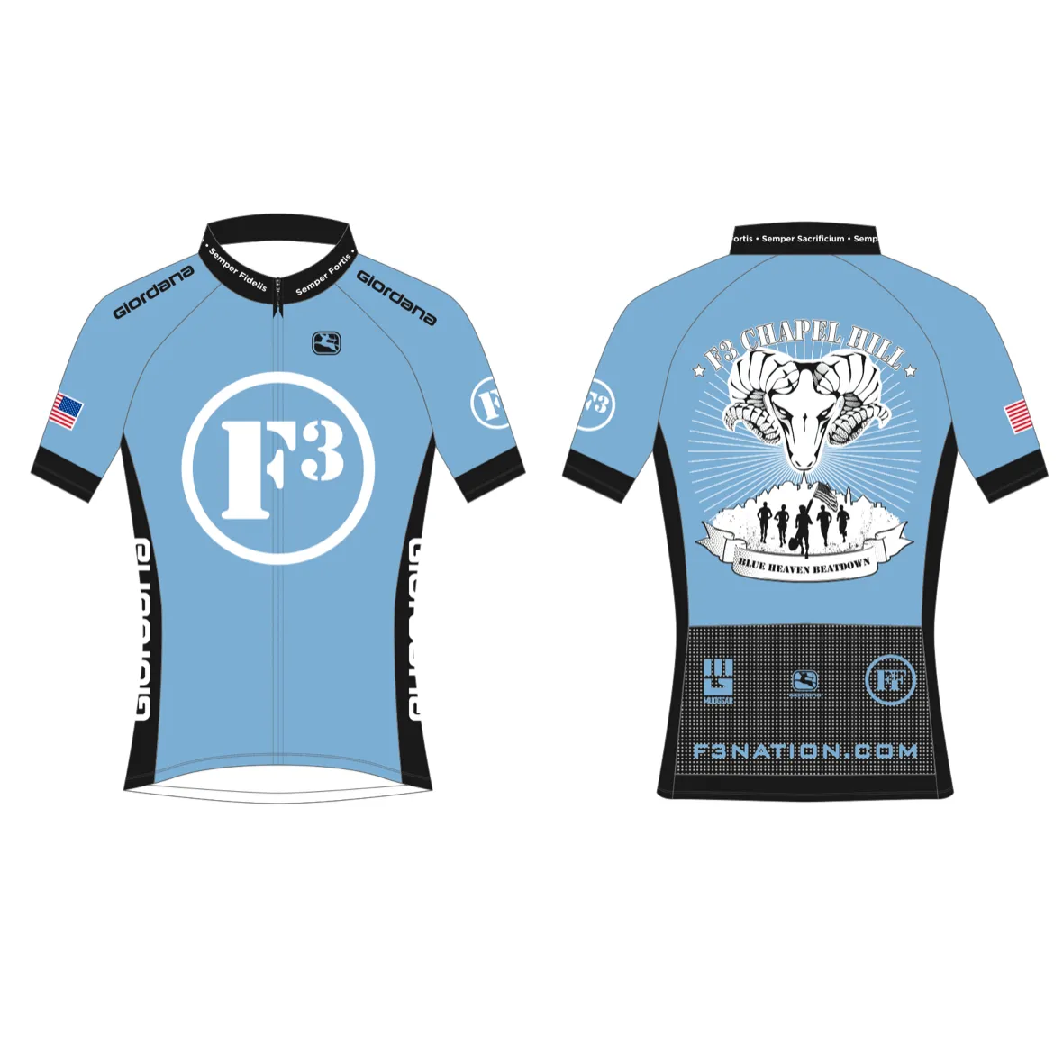 F3 Chapel Hill Cycling Kit Pre-Order July 2022