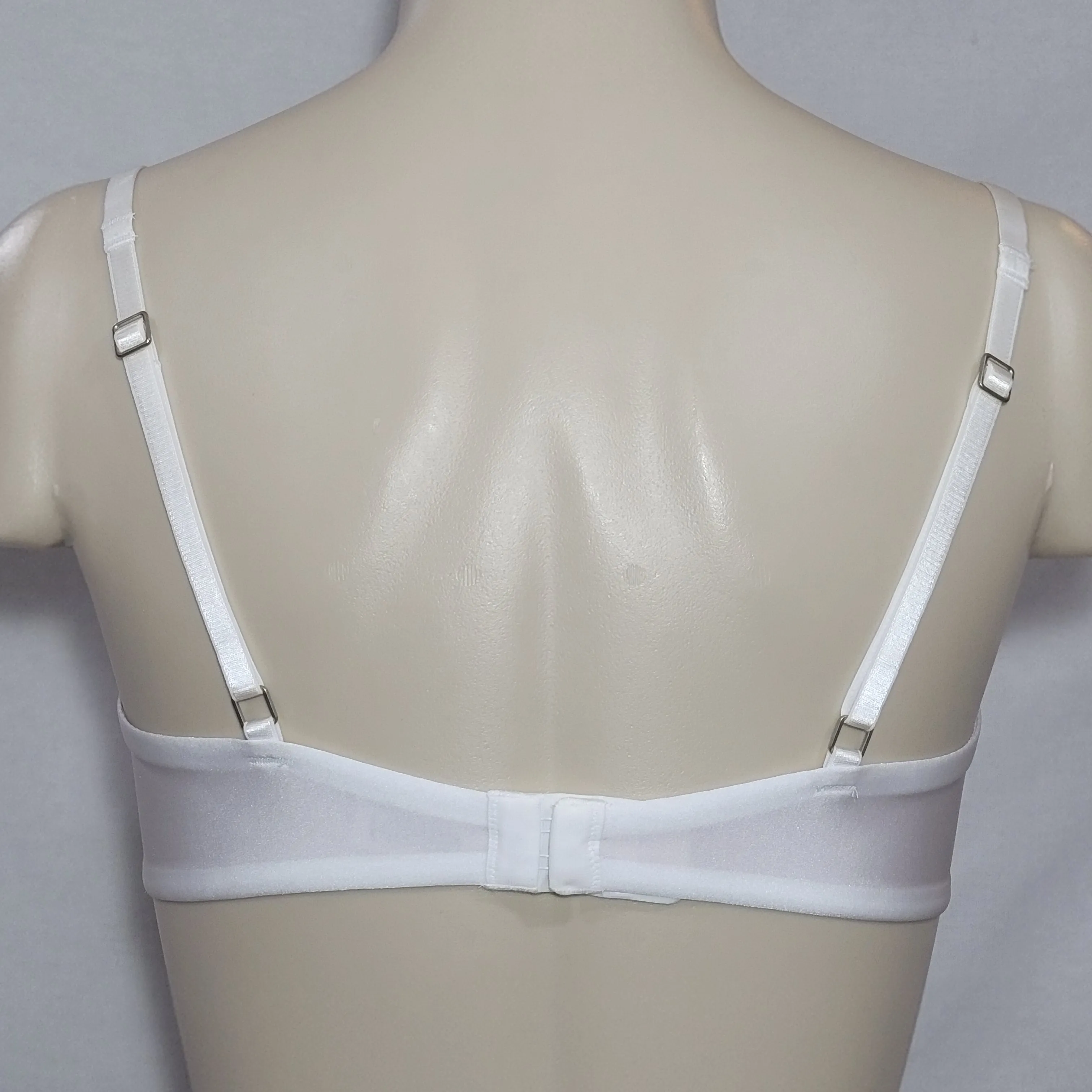 Felina 190013 Sabrina Semi Sheer Lace Demi Underwire Bra 34DD White