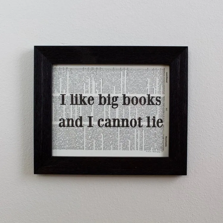 Fiction Reshaped- Literary Prints