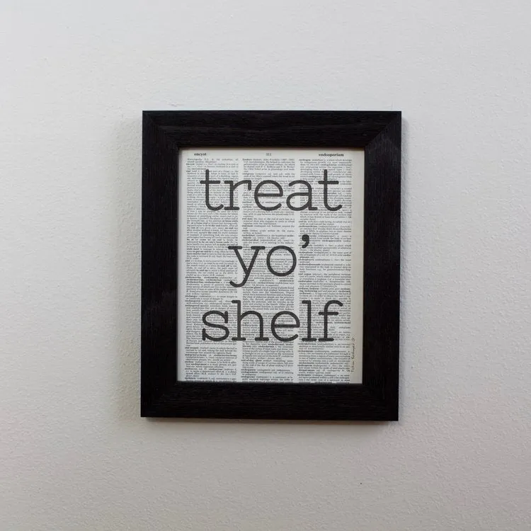 Fiction Reshaped- Literary Prints