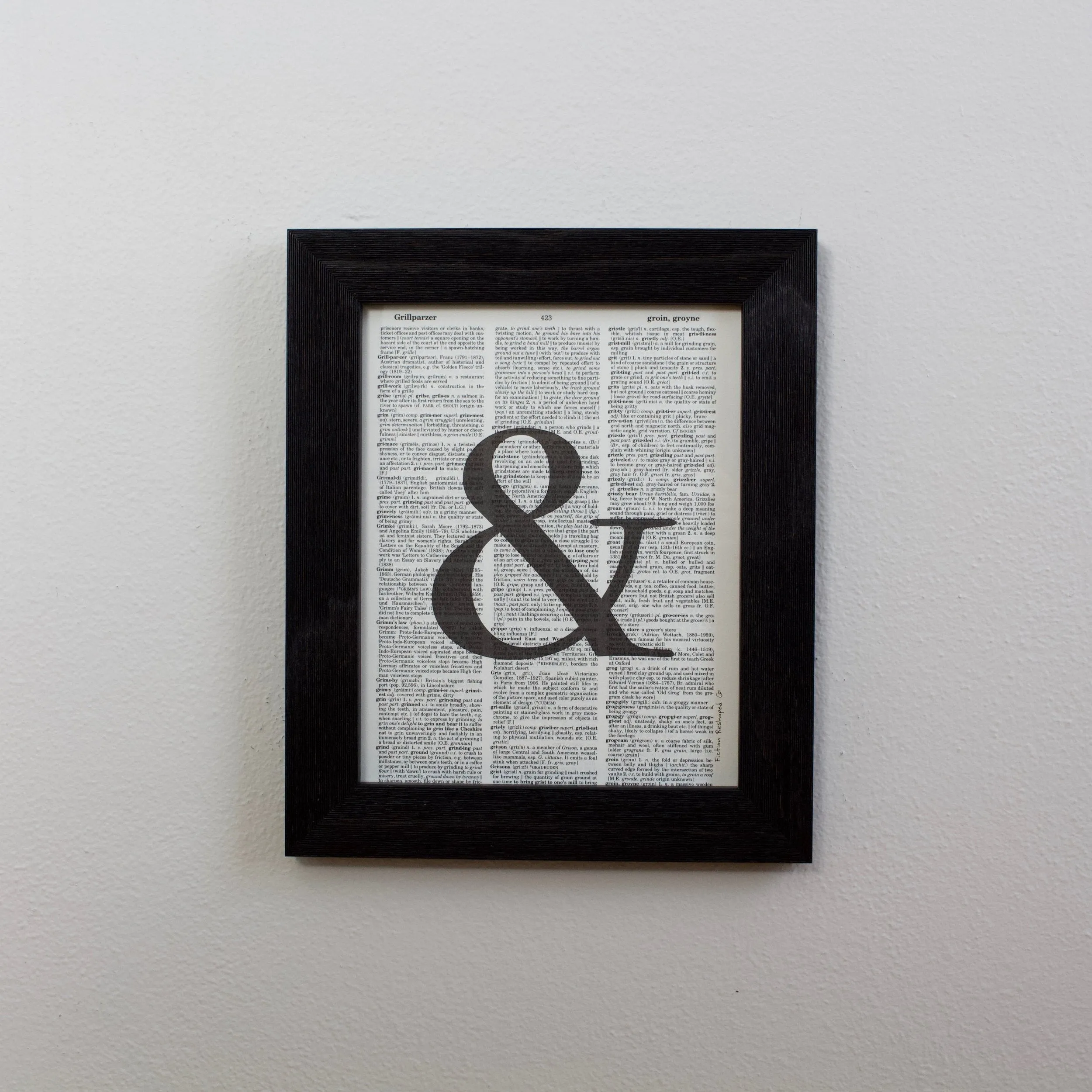 Fiction Reshaped- Literary Prints