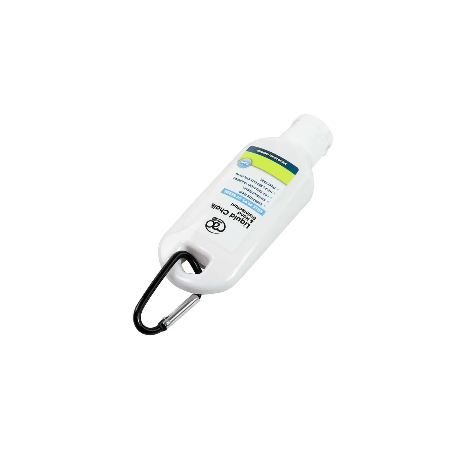 Fitness Mad Liquid Chalk 50ml Bottle with Carabiner