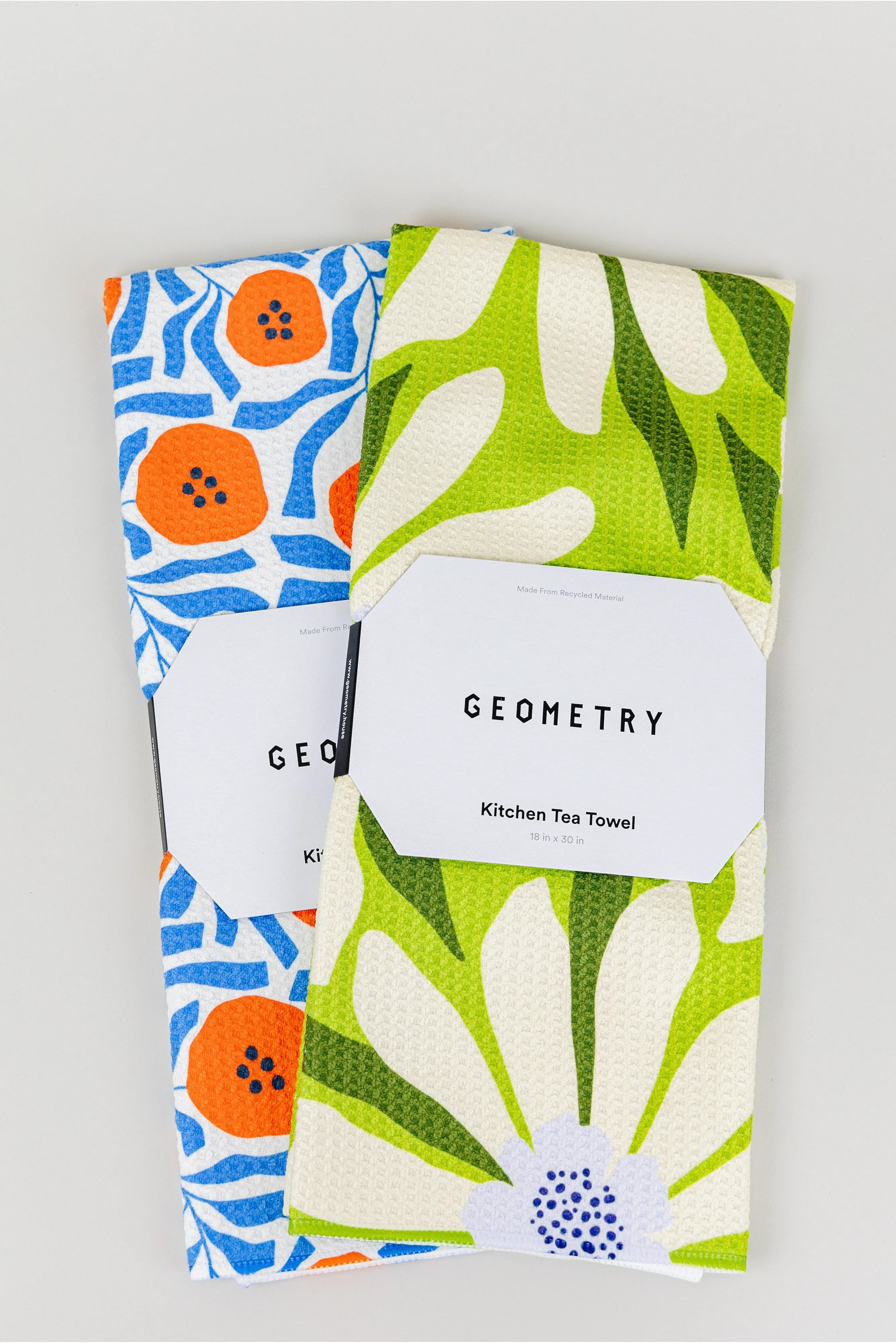 Floral Geometry House Towel