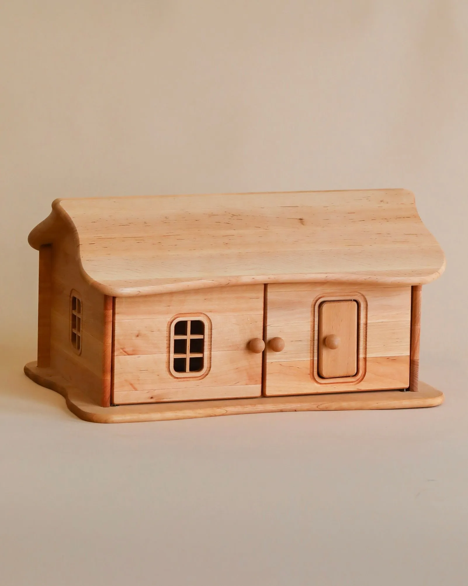Handmade Wooden Dollhouse Cottage