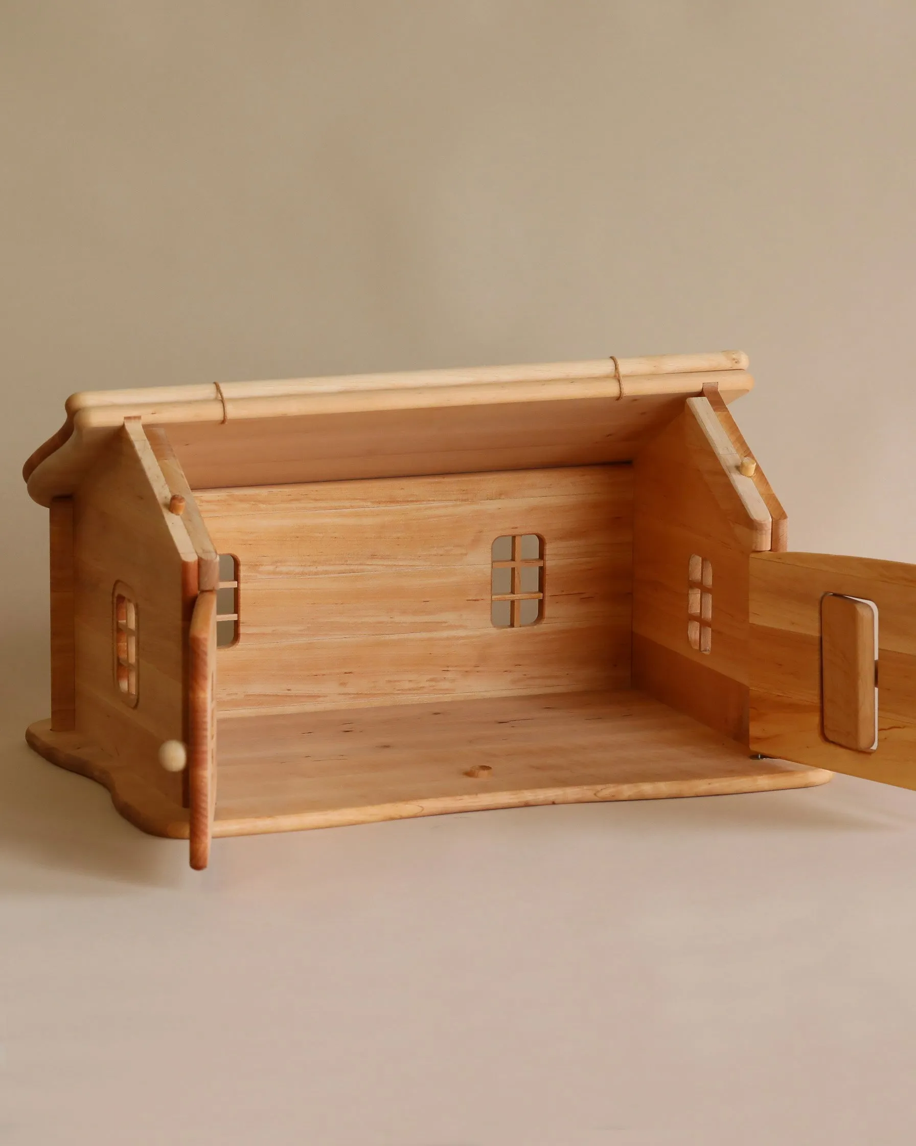 Handmade Wooden Dollhouse Cottage