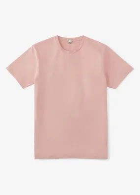 High & Mighty Cotton Stretch T-Shirt | Pearl Blush
