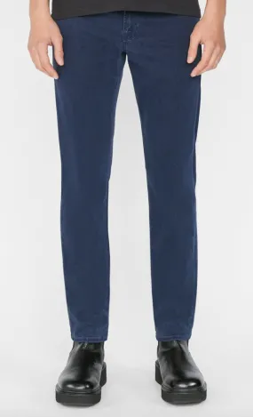 L'Homme Slim Brushed Twill in Navy