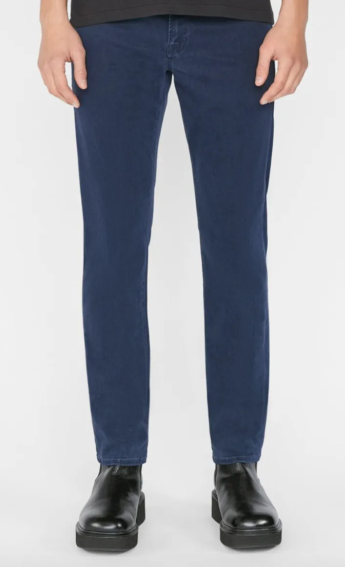 L'Homme Slim Brushed Twill in Navy