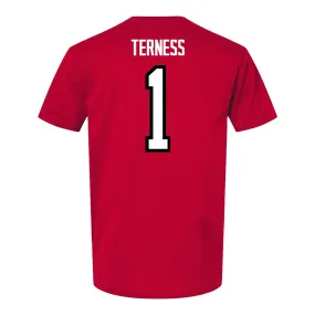 Ohio State Buckeyes Men's Hockey Student Athlete #1 Logan Terness T-Shirt