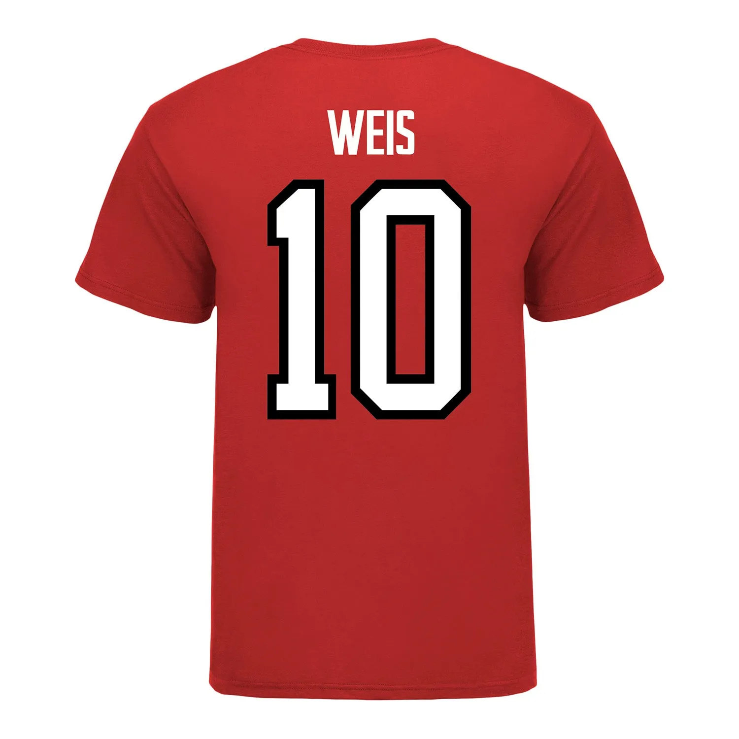 Ohio State Buckeyes Men's Hockey Student Athlete #10 Thomas Weis T-Shirt