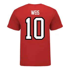 Ohio State Buckeyes Men's Hockey Student Athlete #10 Thomas Weis T-Shirt