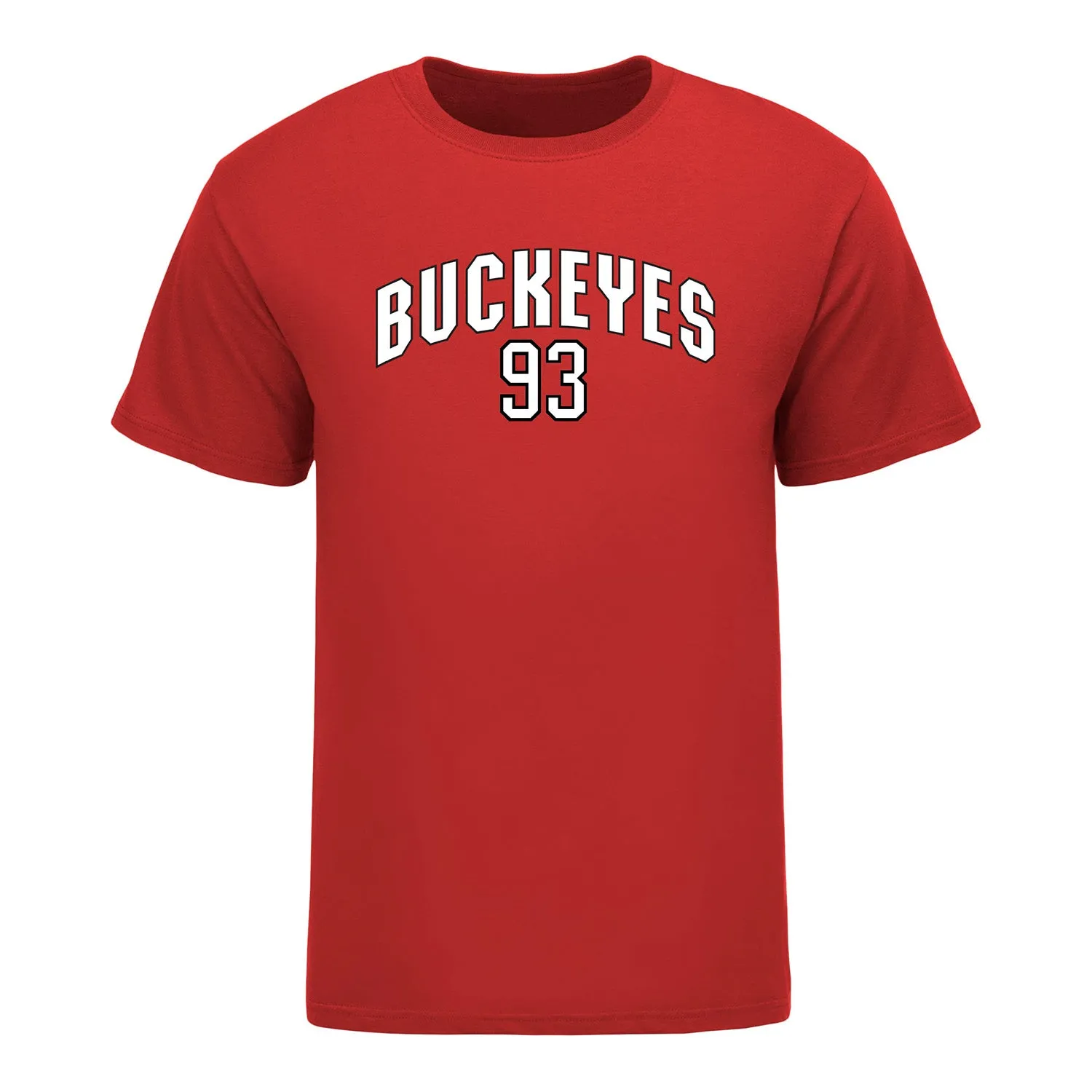 Ohio State Buckeyes Men's Hockey Student Athlete #93 Damien Carfagna T-Shirt