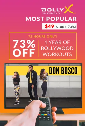 One Year of BollyX On Demand - At Home Workouts