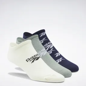 Reebok Apparel Men Classics Invisible Socks 3 Pairs PALYEL