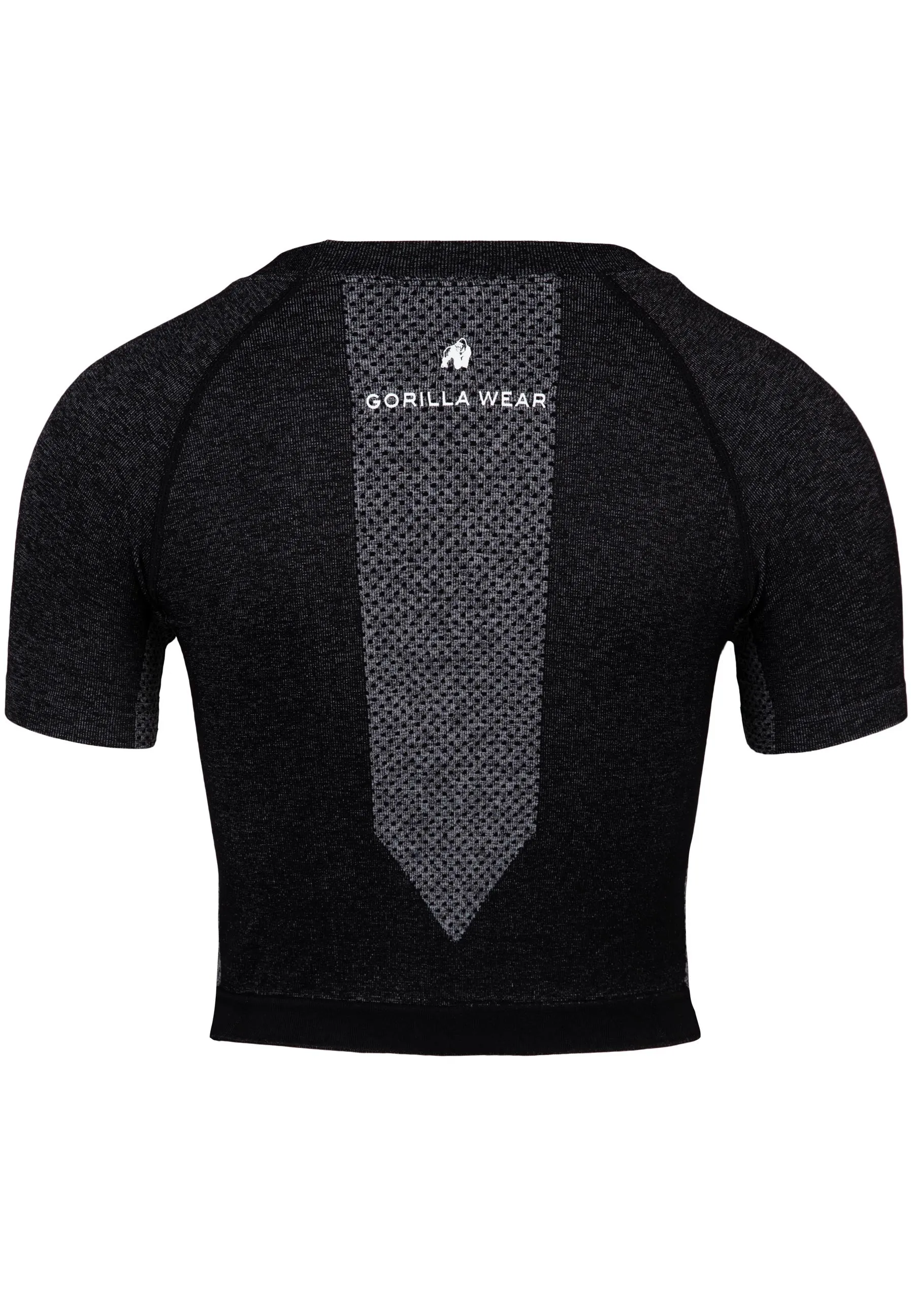 Selah Seamless Crop Top - Black