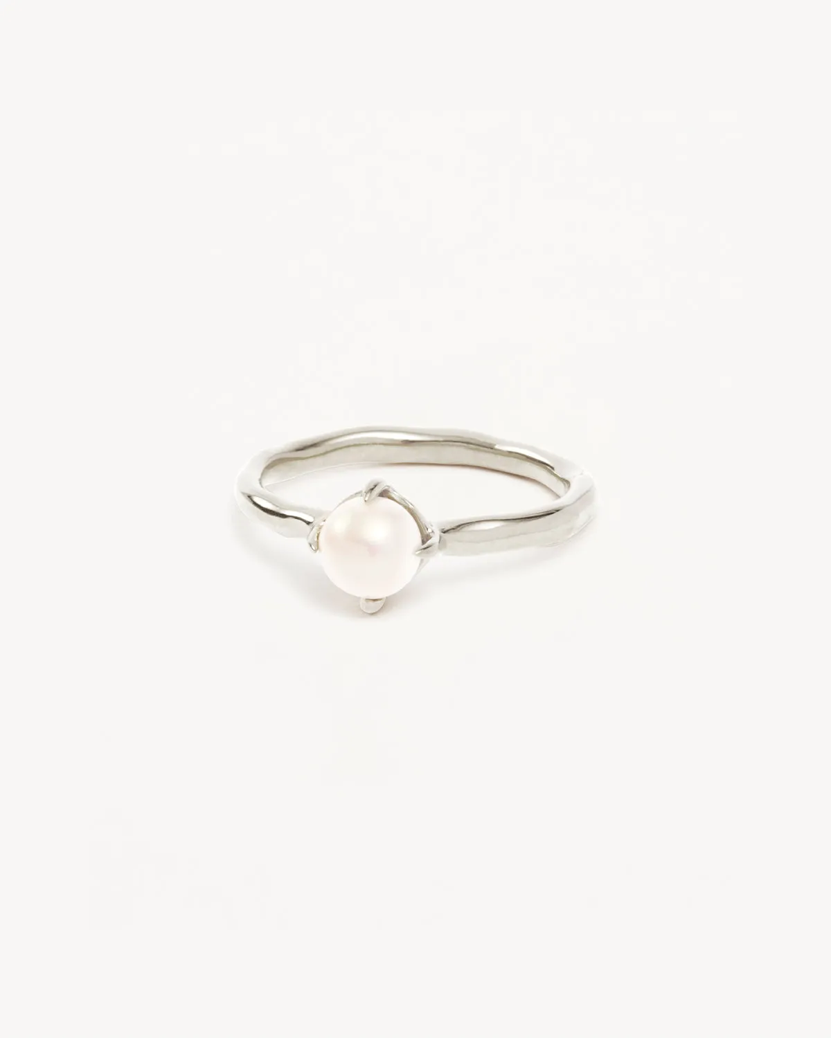 Sterling Silver Endless Grace Pearl Ring