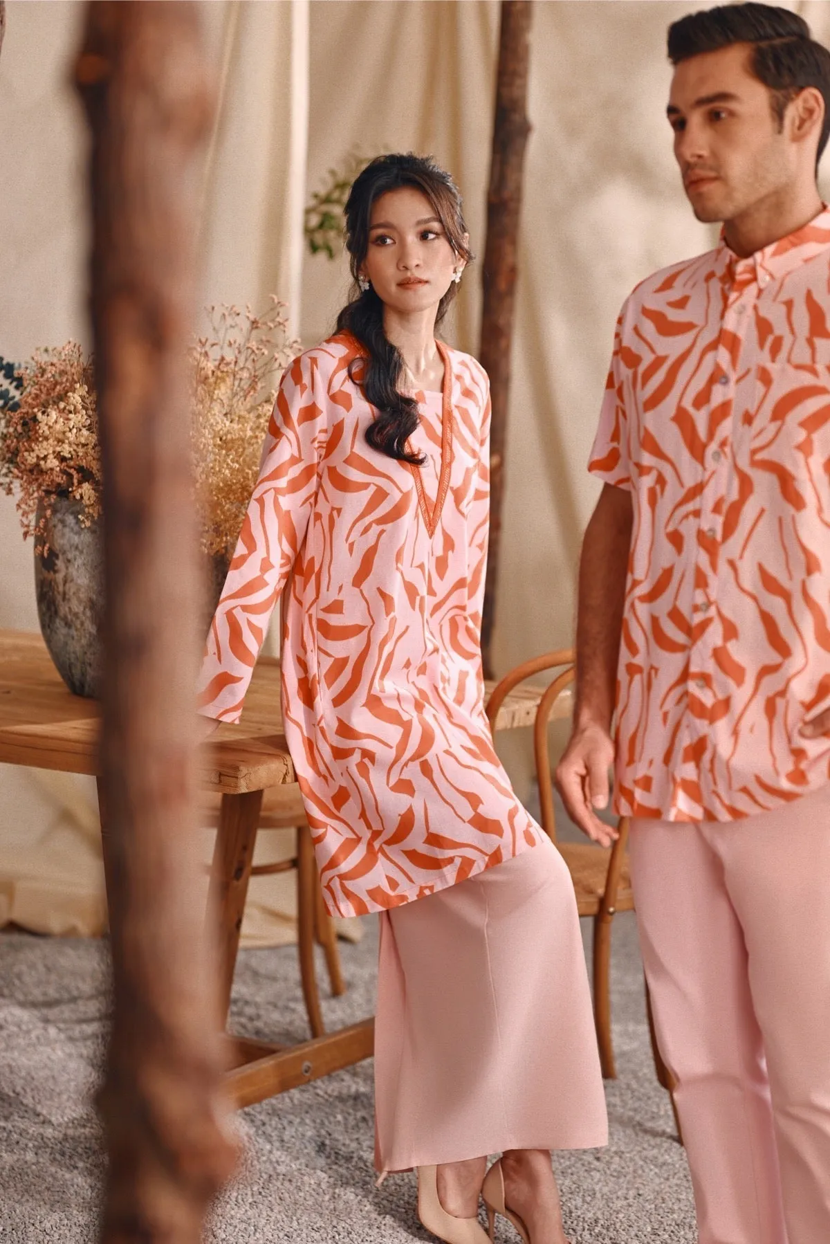 The Bayu Men Batik Shirt - Explore