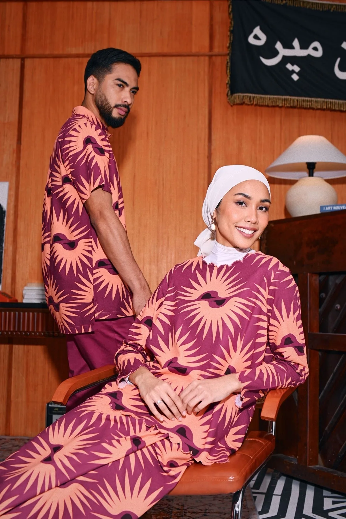 The Congkak Women Scallop Blouse - Edge
