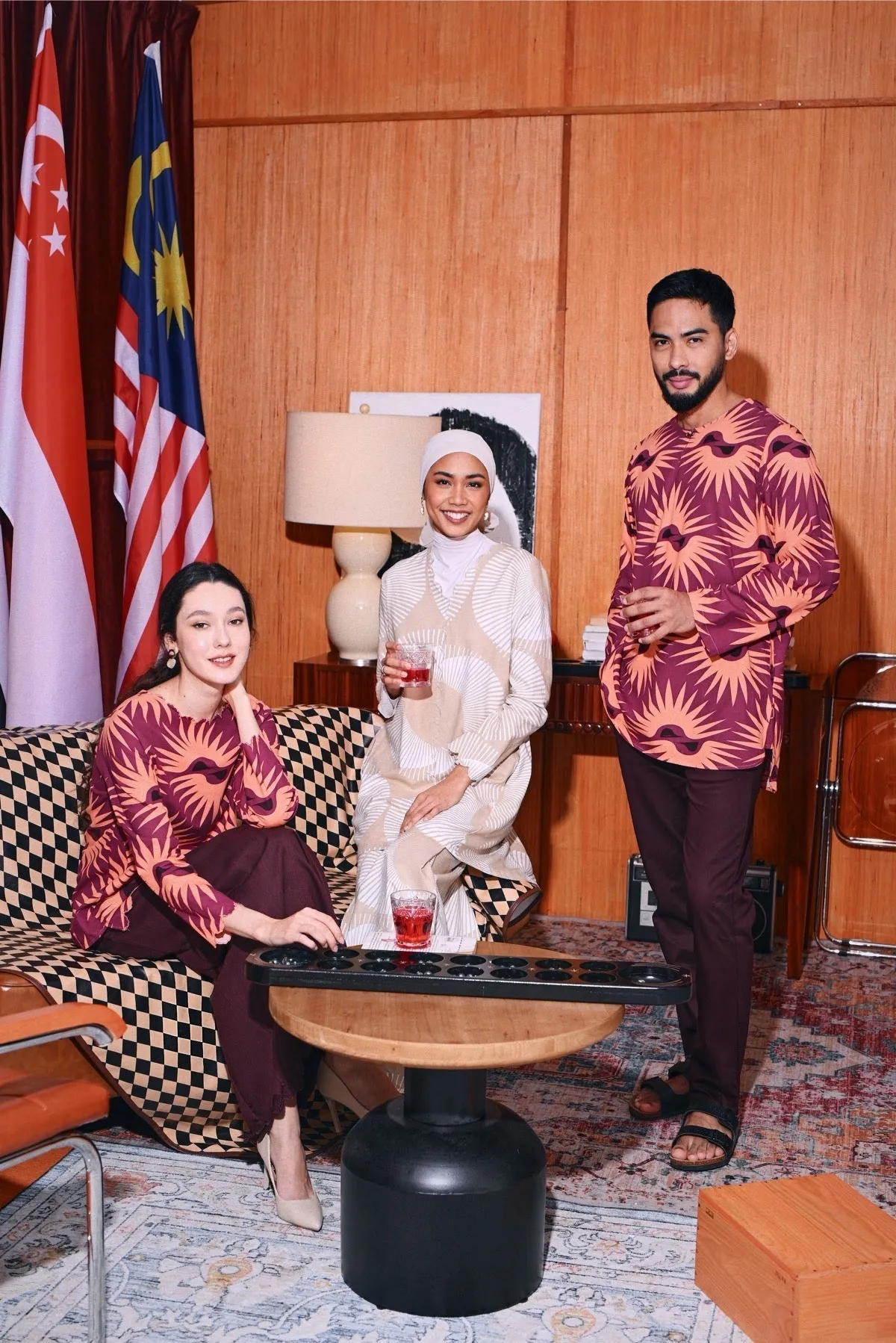 The Congkak Women Scallop Blouse - Edge