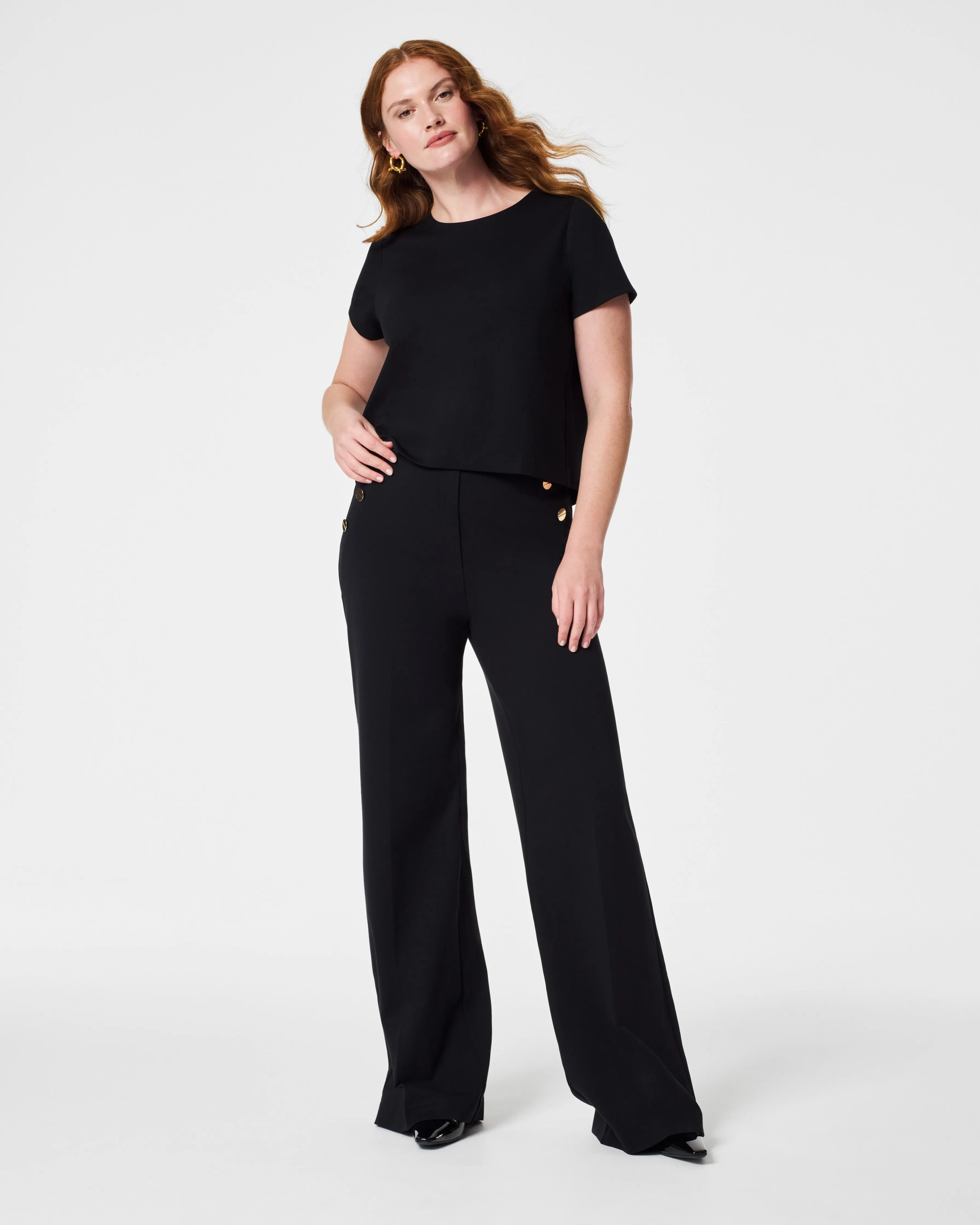 The Perfect Pleated Back Top
